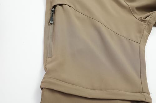Men's Convertible Hiking Pants Quick Dry Cargo Pants Lightweight Tactical Pants for Outdoor Fishing Traveling4