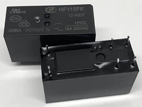 Relais HF115FK-T 12-H3T commutation stable 6 broches haute performance