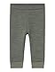 NAME IT Baby - Jungen Nbmwupsus Wool/Cot Longjohn Leggings, Grün, 68 EU