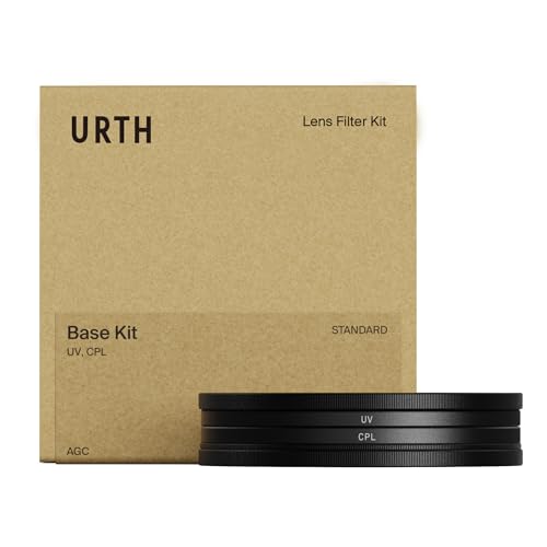 Kit filtres 95mm Urth UV + CPL en verre optique nano-traité de haute précision