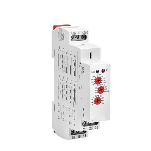 Relais temporisé GRT8-N2 avec coupure 16A et plage de tension universelle 12V-240V