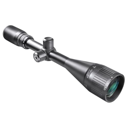 Barska AC10048 Varmint 6.5-20x50 Rifle Scope Target Dot Reticle Adjustable Objective , Black