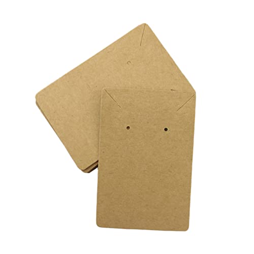 Consejos para Comprar Expositores y envases para bisutería los 10 mejores. 44 ARTIBETTER 20 Piezas Tarjeta Kraft en envasado de aretes tarjetas de aretes y collares exhibición de joyas tarjetas colgantes de joyas Tarjetas de visualización de pendientes de...