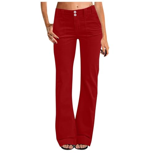 Pantalon femme taille haute elastique confortable pour eviter l'inconfort au bureau