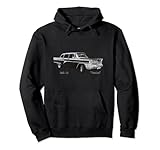 Sowjetische Luxuslimousine GAZ-13 Chaika (Möwe) Oldtimer Pullover Hoodie