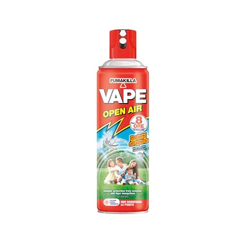 Vape Insetticida Zanzare Spray per Giardino, 500ml