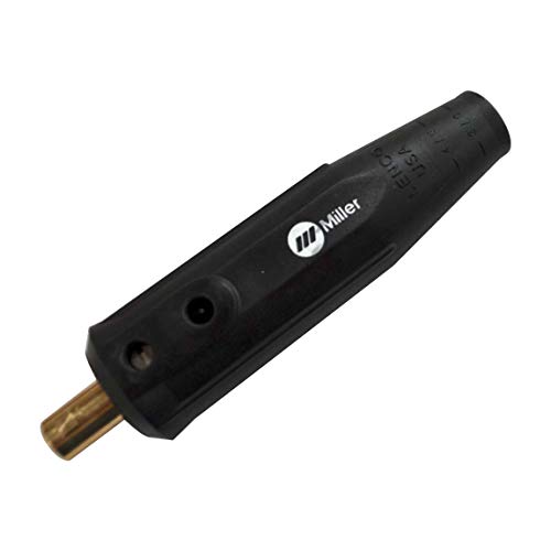 Miller 134460 Connector, Tw Lk Insul Male (Dinse Type)70 Series