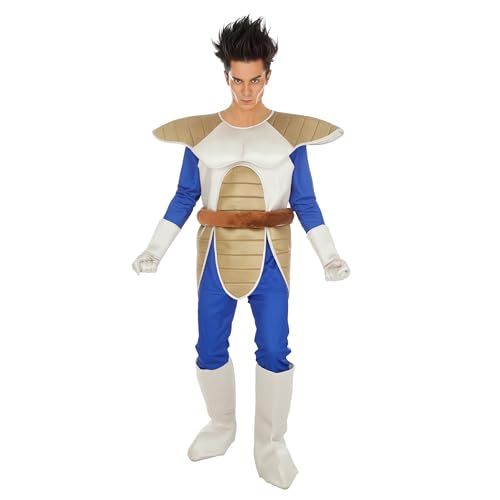 Chaks - Disfraz de Vegeta, Dragon Ball, conjunto de 8 piezas para adultos, traje para...