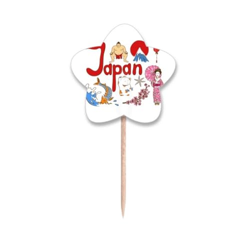 Cure-dents Japon pour cupcake : comment réussir votre décoration de table à thème facilement