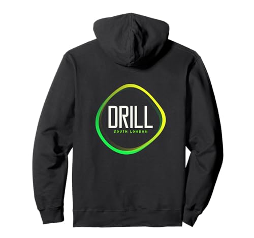 Drill Grime Rap Hip Hop Junglist Tambour et basse Sweat à Capuche