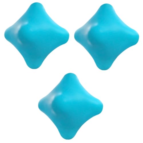 MUSISALY 3pcs Massage Balls for Neck Feet Hand Body Silicone Compact Design for Instant Relief Relaxation