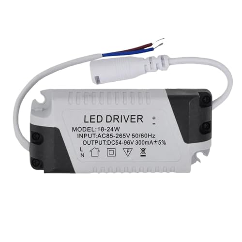 Driver LED 18-24W DC anti-scintillement pour panneau lumineux, 6 pièces