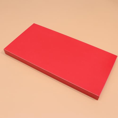 Étagère murale en bois rouge pour en finir avec les livres encombrants au sol - 5