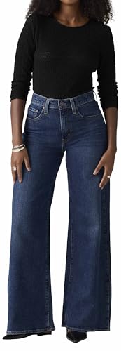 Levi’s Kobieta Dżinsy 728 z wysokim stanem i szeroką nogawką