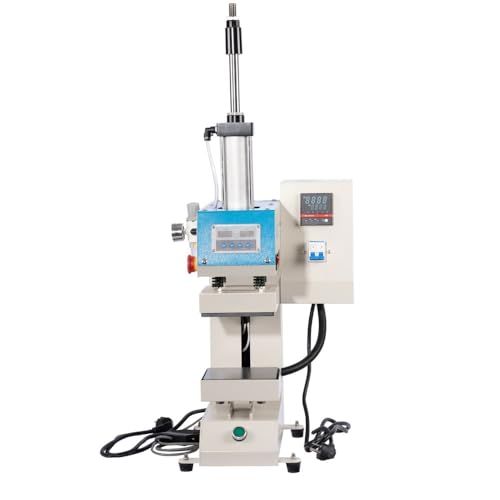 Prensa térmica neumática con control digital y doble zona