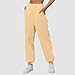 Cute Pants,Sweatpants Women Baggy High Waisted Sweat Pants Fall Clothes Joggers Y2K Fashion Casual Comfy Warm Trousers With Pockets Beige Small