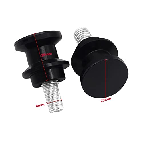 Bobines de bras oscillant 8mm pour levage stable de moto S1000XR noir