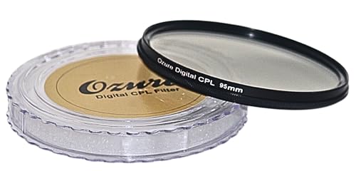 Image of 95mm Digital Circular Polarizing Filter (CPL) - Pack of 10 | Reduces Glare & Reflections | Enhances Color & Contrast | Compatible with DSLR & Mirrorless Cameras (95mm)