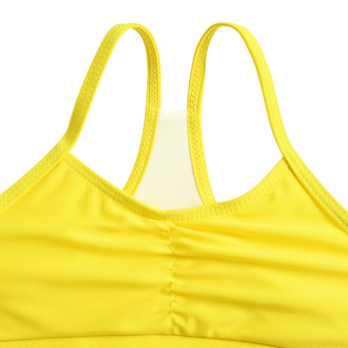 Image of Funnycokid Girls Swimsuit 3 Pieces Zip Rash Guard Bathing Suits Set Kids Bikini Boyshort Summer Swimwear 3-14 Years