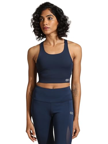 Image of Silvertraq High Impact Action Bra with Clasp Navy