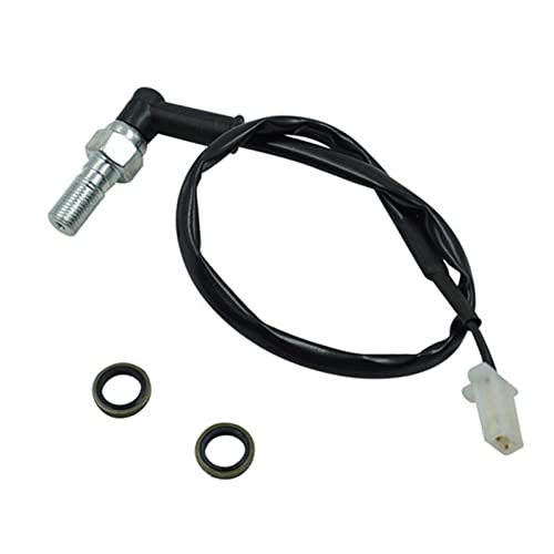 Bexdug - commutateur frein hydraulique moto | Kit conduite frein tressée pour flexible frein arrière,Commutateur feux freinage arrière Commutateur pression frein Bexdug