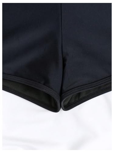 SweatyRocks Women's Criss Cross Swim Shorts High Waisted Bathing Suit Bottoms Swimwear3