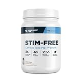 Transparent Labs Stim-Free Pre-Workout - Caffeine & Stim Free Pre Workout Powder Naturally Sweetened for Men and Women with Beta Alanine Powder, Citrulline Malate, & elevATP - 30 Servings, Peach Mango