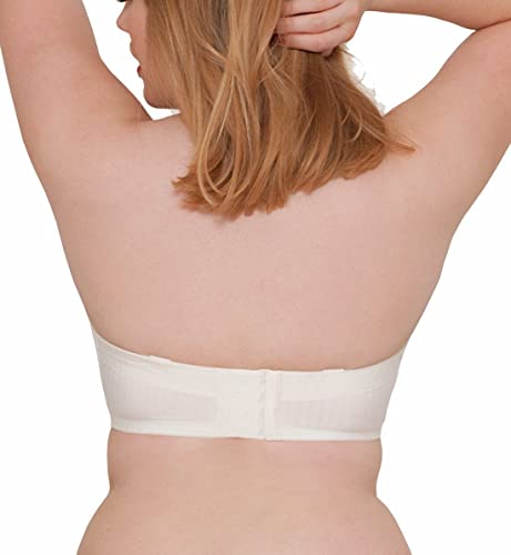 Curvy Kate Women's Luxe Strapless Bra, Ivory, 34Hh #TOP1