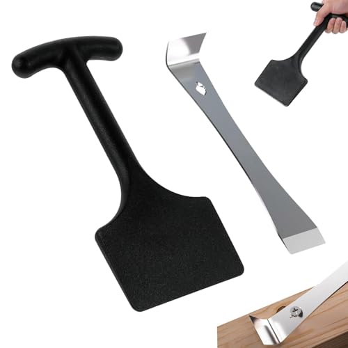 2 Pcs Carpet Fitting Tools Bolster Chisel Carpet Stretcher Professional Carpet Installation and Edge Tucking Specialised Chisel for Stair Carpets Installation