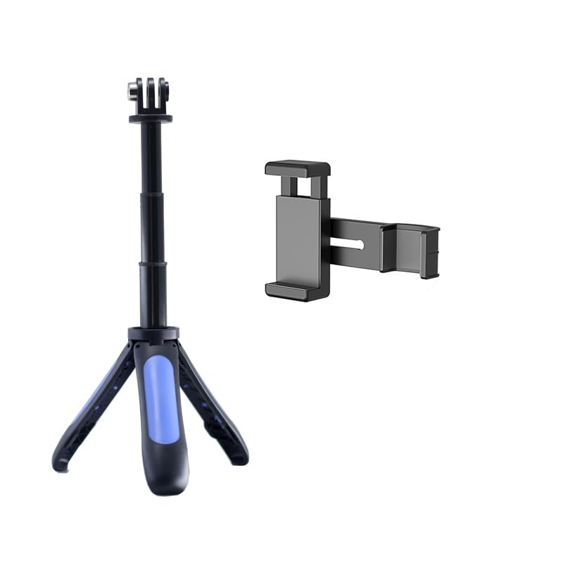 Uchwyt na telefon komórkowy, statyw, wielofunkcyjny uchwyt selfie do kamery DJI Pocket 2 i Omso 1(Sliver)
