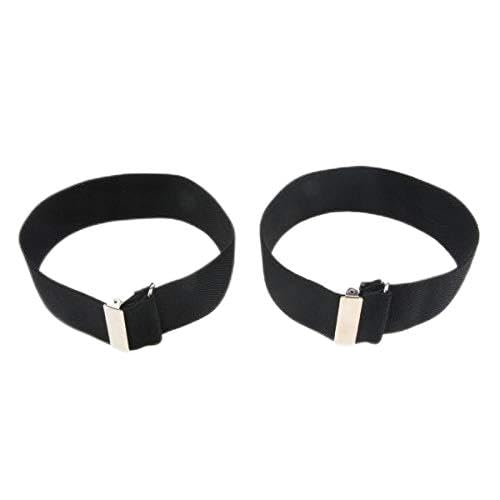 8X Adjustable Anti Slip Elastic Shirt Sleeves Holder Armband Arm Garter Band | Mens Accessories | Key Chains Rings & Cases-image-32