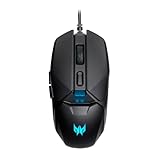 acer Predator Cestus 327 Gaming Mouse with 8000 DPI Sensor 20 Million Click Lifespan 6 Buttons USB Wired Ergonomic