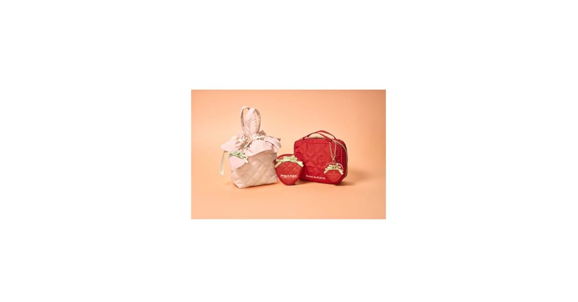 Amazon.co.jp: 3種セット Maison de FLEUR いちごバッグ