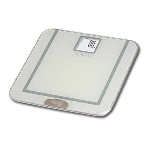 Eatsmart (Silver Precision Tracker Digital Bathroom Scale W/ 400 Lb. Capacity Accutrack Software #TOP1