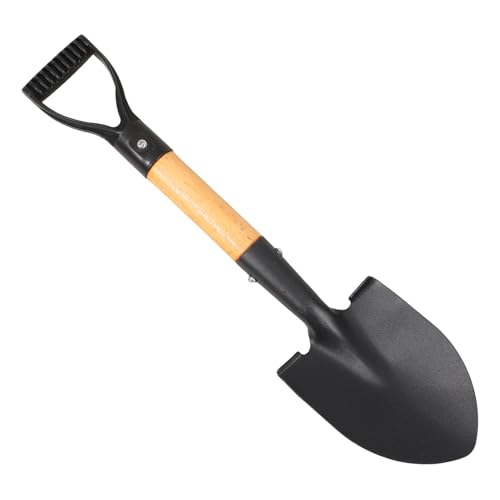 Sosoport Metal Gardening Tool Vegetable Planting Shovel Root Cutting Tool for Yard Work Garden Supplies