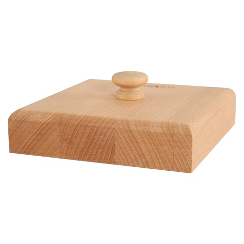 Milward Wooden Sewing Dressmaking Quilting Tailors Clapper, 2519039, Beech, 15 x 15cm - Image 3