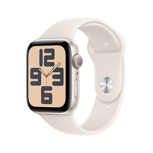 Apple Watch SE (2ª gen.) GPS 44 mm Smartwatch con cassa in alluminio Galassia e...