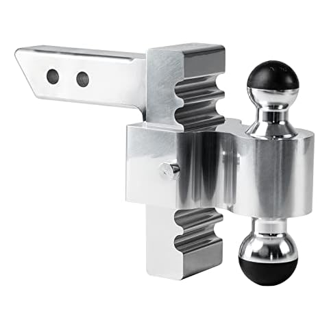 ANDERSEN HITCHES | 6" Drop/Rise | Adjustable Rapid Hitch with 2x2-5/16 inch Greaseless AlumiBall | FIfth Wheel Trailer Hitch | Tow Accessories | 3405 Cover