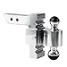 6" Rapid Hitch Drop/Rise with Greaseless AlumiBall Combo Ball (2" x 2-5/16") - Andersen 3405