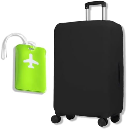 1 x Travel Suitcase Cover, Washable Suitcase Cover, Elastic Lugga...