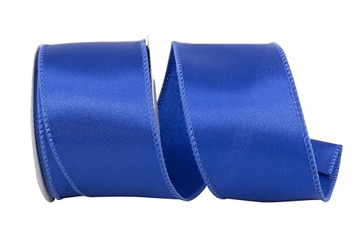 Reliant Ribbon 92575W-050-40F Ribbon 2-1/2 Inch X 10 Yards Royal Blue