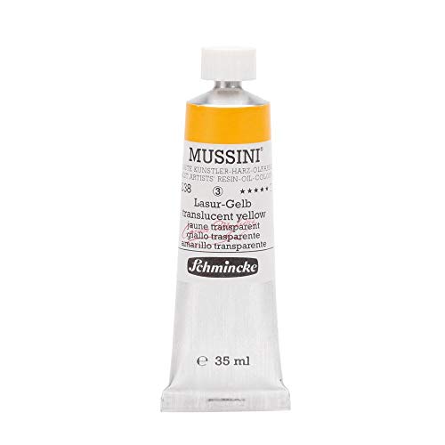 Schmincke 35 ML Mussini de barniz amarillo Oel 10 238 009