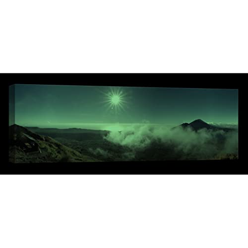 Tableau panoramique nature lumineuse deco murale phosphorescente - 2