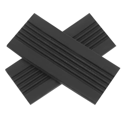 FUNOMOCYA 1 Pair Bass Drum Pedal Pads Non-slip Silicone Guard Instrument Mute Pads For Stability Non-slip Hoop Protector Pad For Drum Practice And Performance