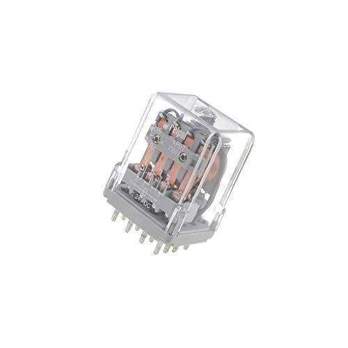 Relais de commutation industriel 4PDT R15 tension bobine 24VDC