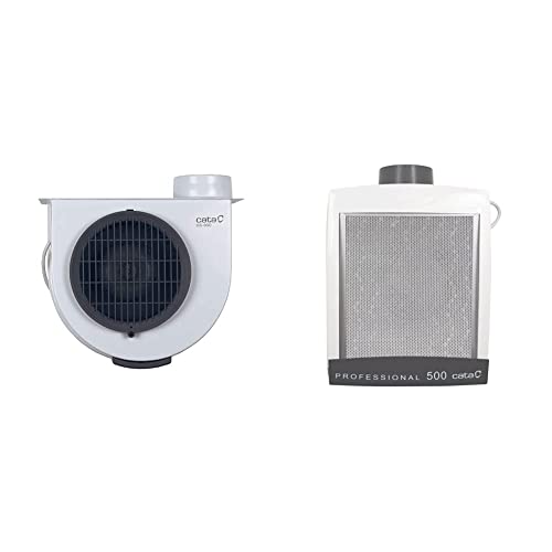 Cata GS 600 Extractor de humos para cocinas, Extractor de cocina silencioso, Ventilador extractores...