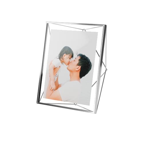 Umbra Prisma 8x10 Picture Frame, Metal Floating...
