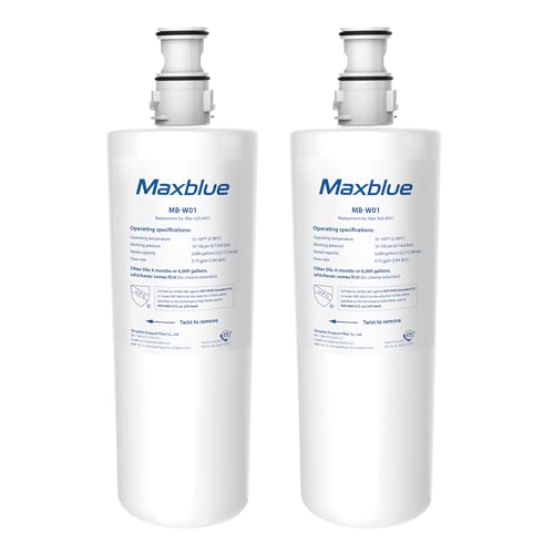 Maxblue Water Filters Replacement for InSinkErator Compatible with InSinkErator Hot Water Tap F701R F-701R 3US-AF01 HC-3300 GN-1100 HC-1100 3M AP3-765S 70020019835 (2)