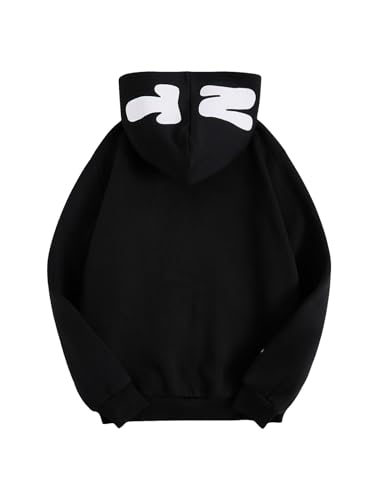 SOLY HUX Boy's Zip Up Hoodies Sweatshirt Y2k Letter Graphic Long Sleeve Streetwear Jacket2