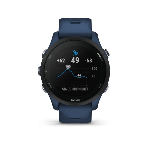 Garmin Forerunner 255 reacondicionado reloj inteligente con GPS azul 5